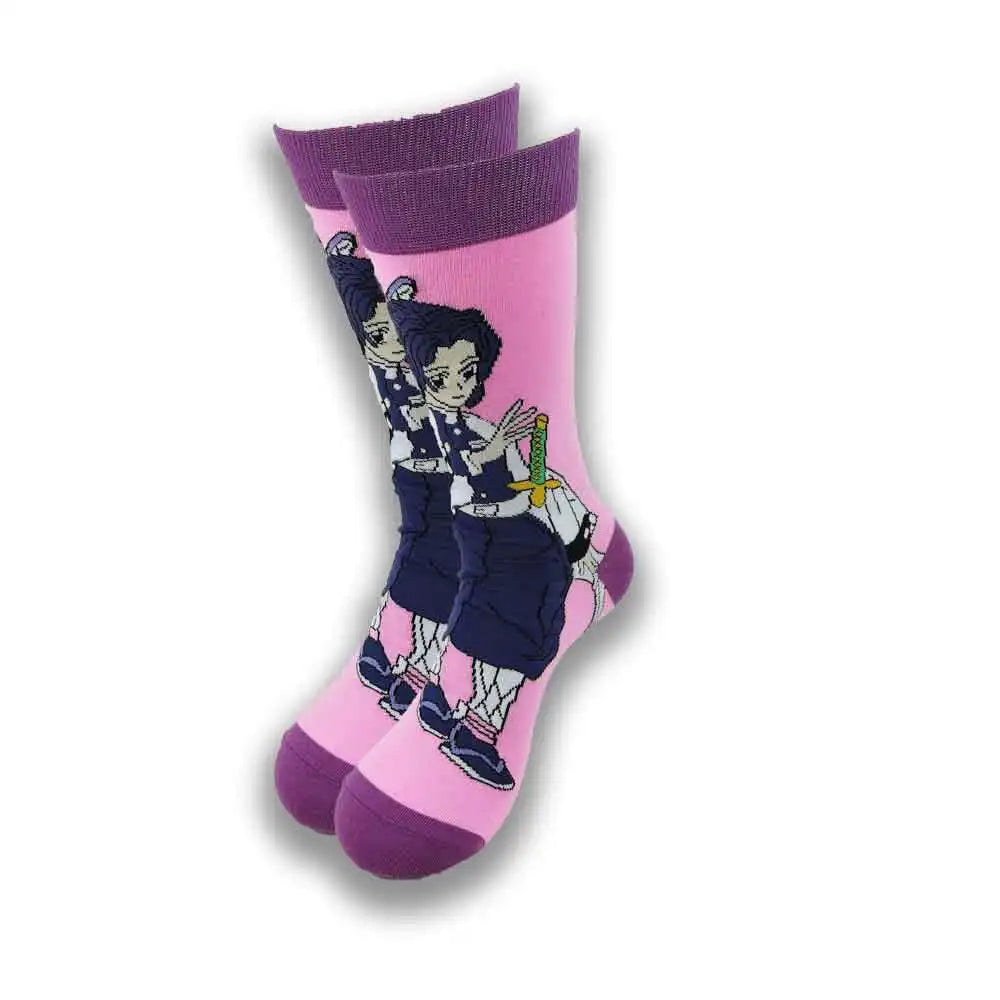Anime Cosplay Lange Socken – Wadensocken im Hip-Hop-Stil für Männer und Frauen