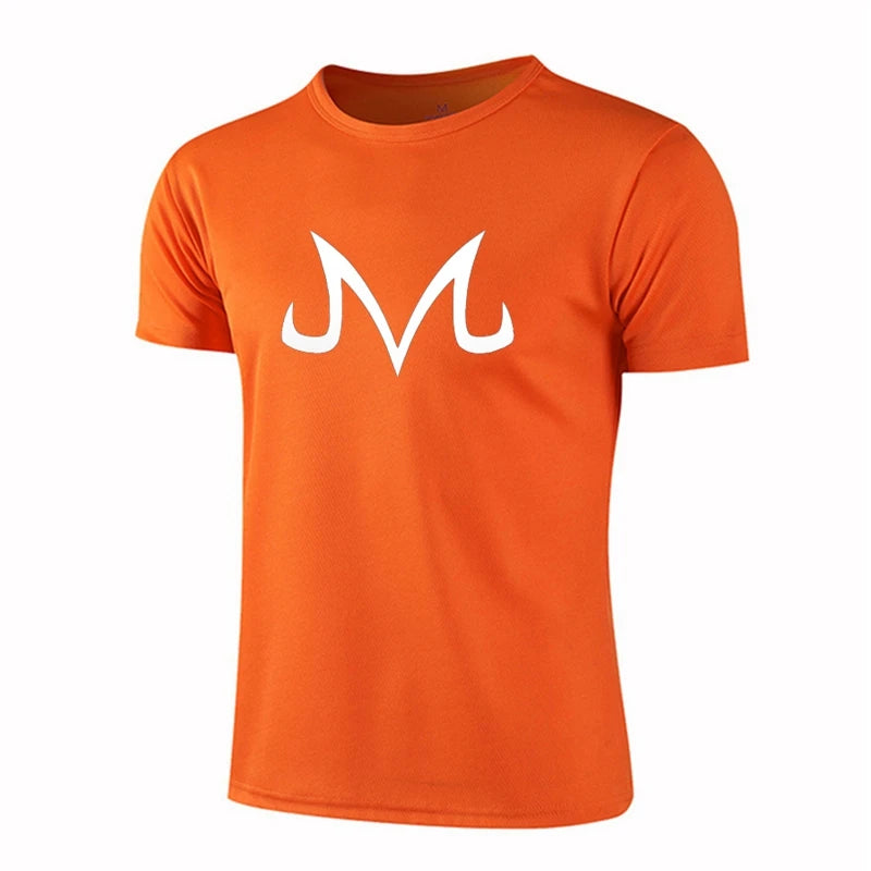 T-shirt d'été respirant à la mode pour hommes avec motif d'anime Majin Buu
