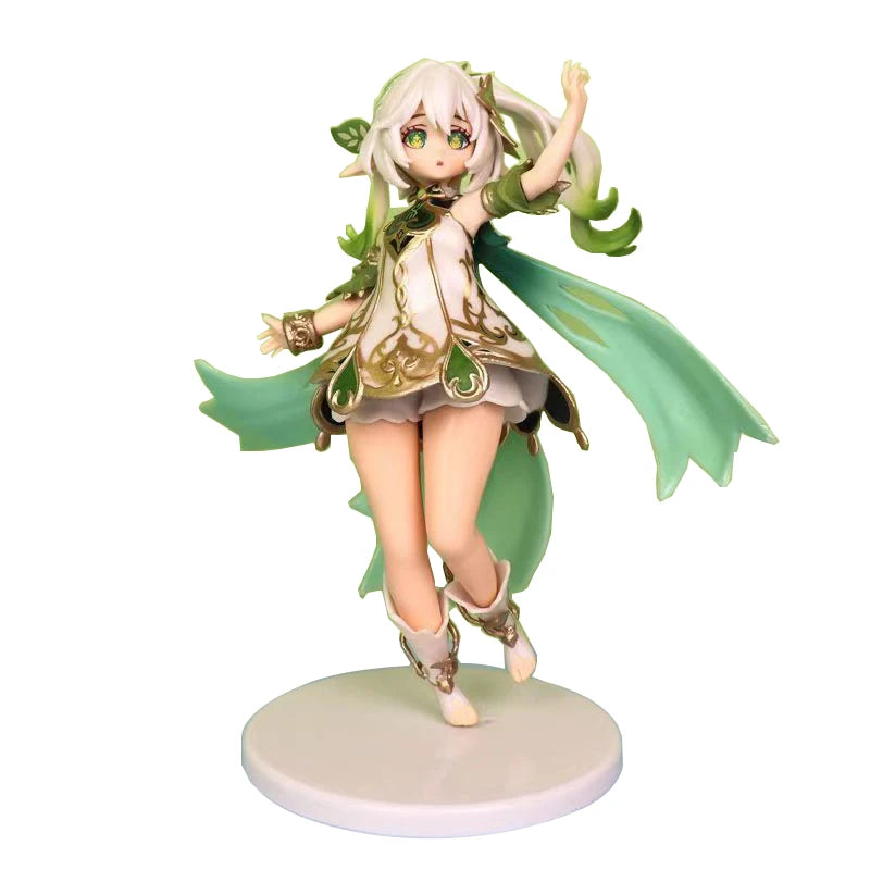 Genshin Impact Figur Nahida 19CM PVC Anime Lesser Lord Kusanali Modell Spielzeugsammlung Actionfiguren