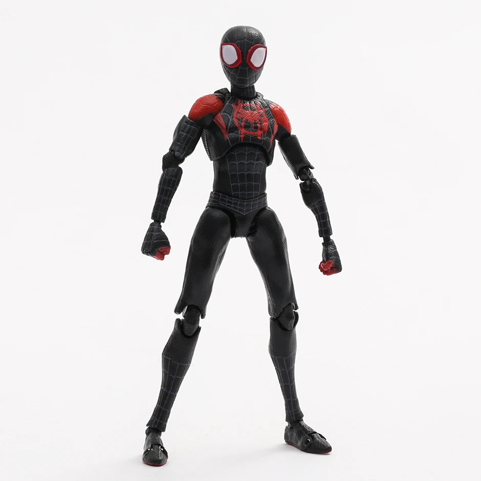 Sentinel Miles Morales SV-Actionfigur – Spider-Man Into the Spider-Verse Sammlermodell, Spielzeug und Geschenk