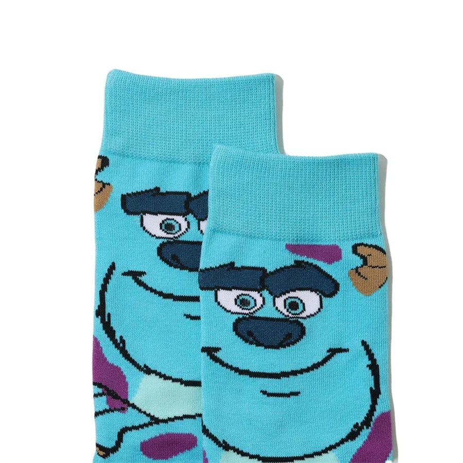 MINISO Disney Cartoon Anime Socken Herren Damen Neuheit Lustige Designer Socken
