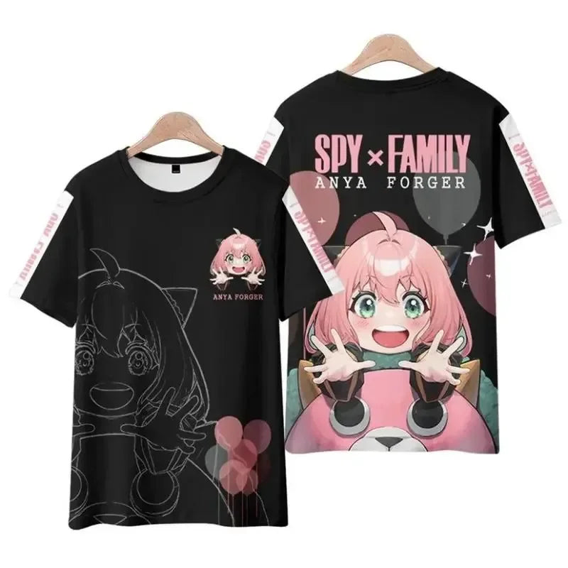 T-shirt graphique Harajuku Spy X Family