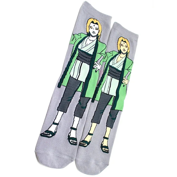 Socken mit Anime-Cartoon-Charakteren für Herren – Cosplay-Skateboard-Stil