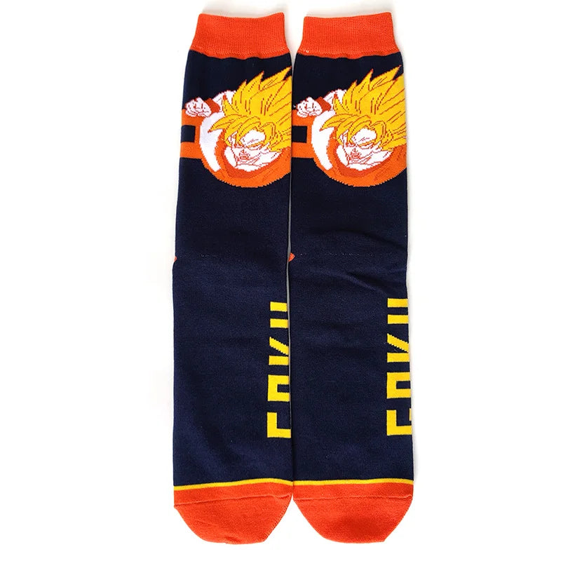 Socken mit Anime-Cartoon-Charakteren für Herren – Cosplay-Skateboard-Stil