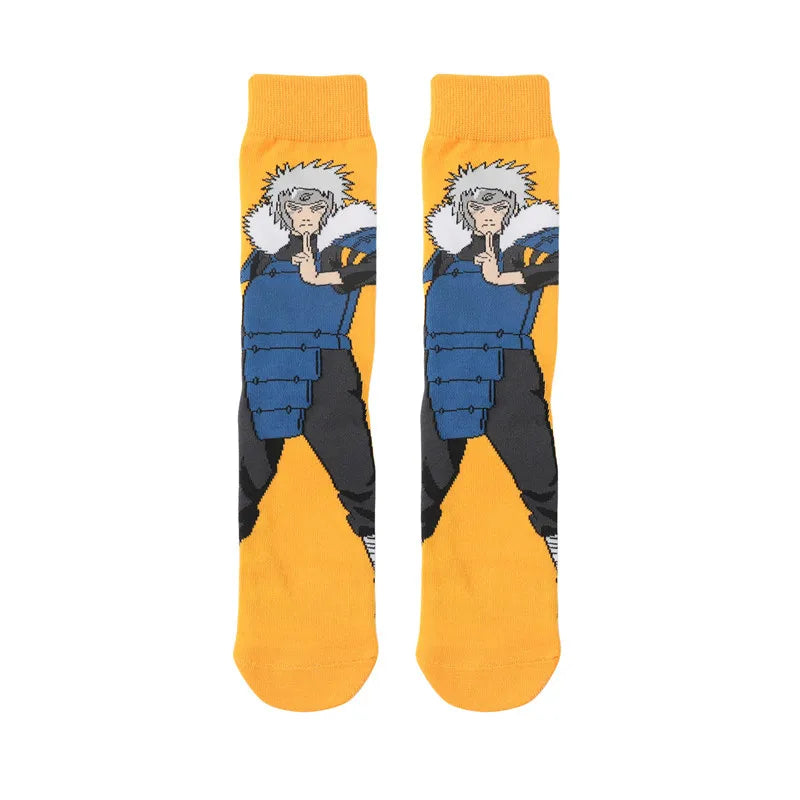 Socken mit Anime-Cartoon-Charakteren für Herren – Cosplay-Skateboard-Stil