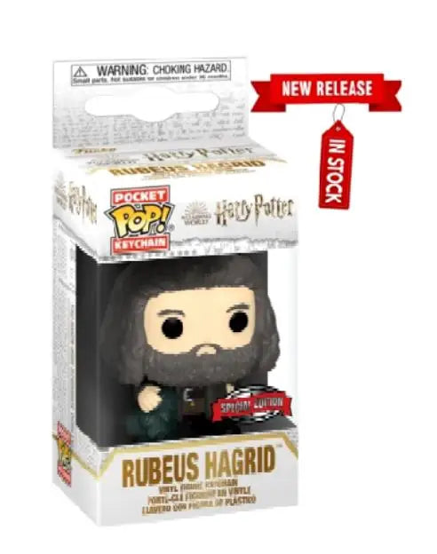 Funko pop Rubeus Hagrid keychain PVC Action Figure Collection Model Toys