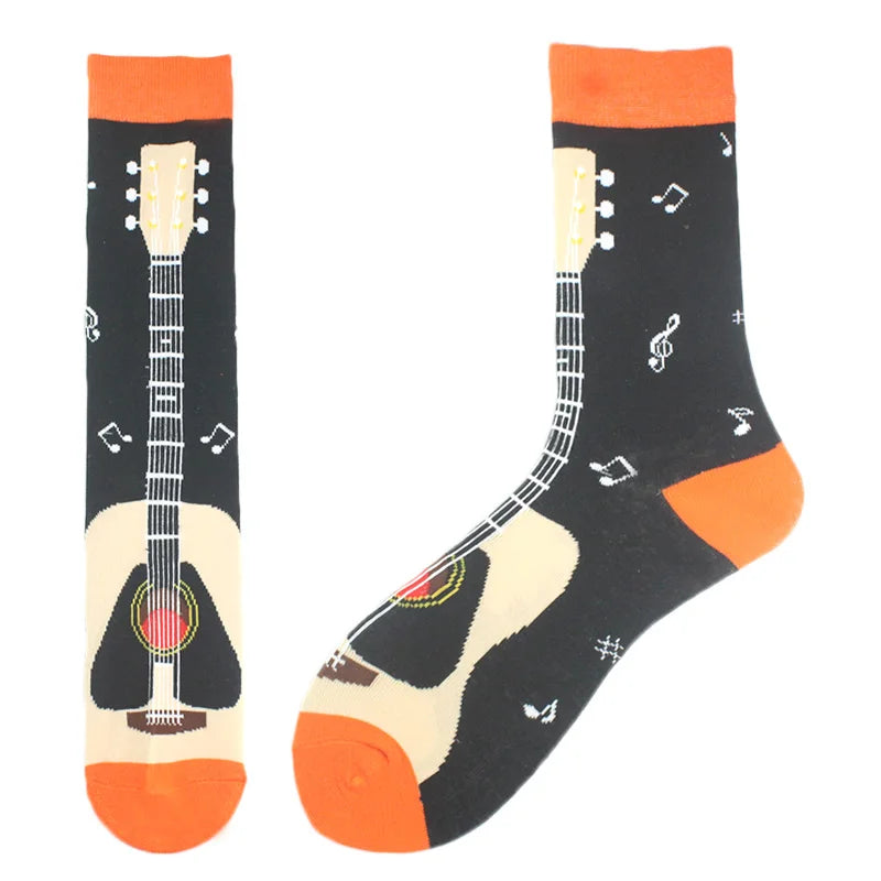 Happy Design Lustige Socken Schaf Bier Dinosaurier Muster