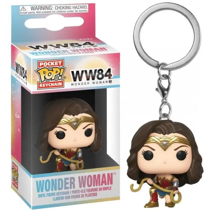 19 Styles Funko Keychain Wonder Woman POP Action Figure Collection Toys