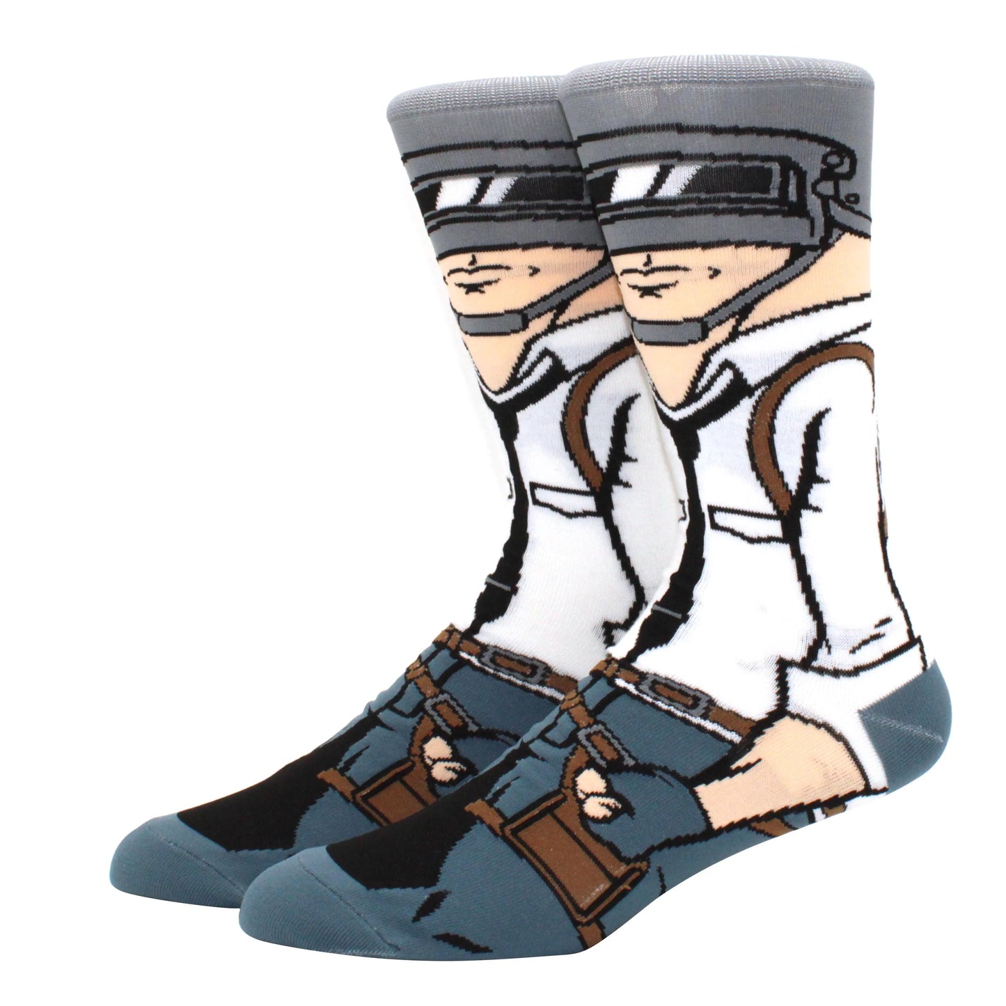 1 Pair Anime Movie Cotton Crew Socks – Role-Playing Calf Socks