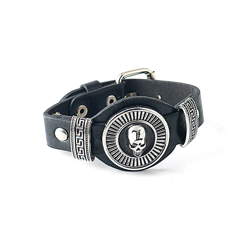 Attack on Titan Lederarmband – Wings of Liberty Armband mit Gürtelschnalle, Anime Schmuck