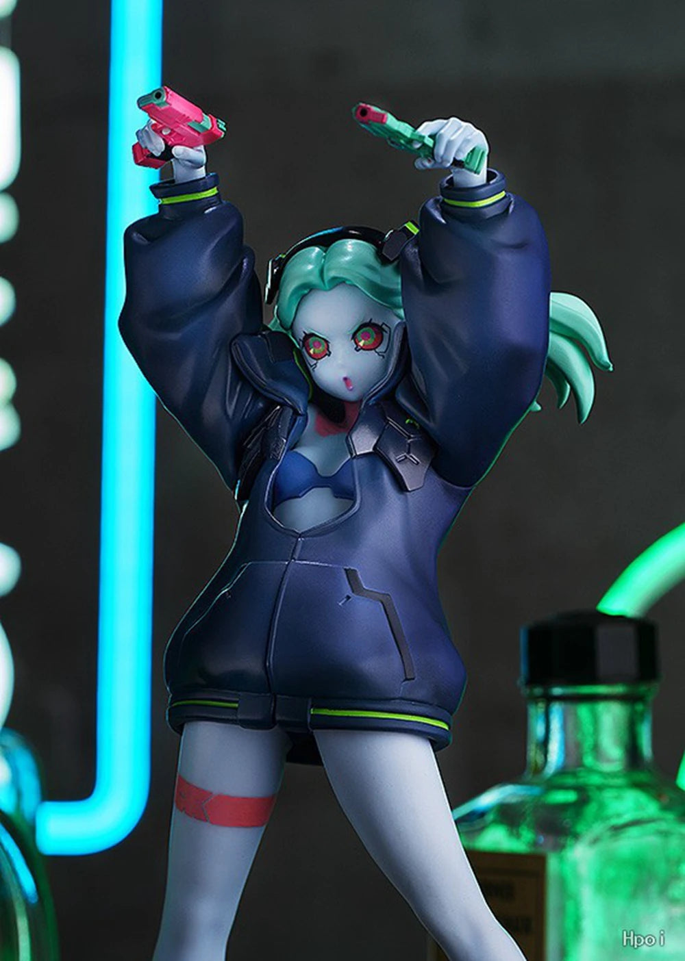16 cm große Cyberpunk: Edgerunners Rebecca-Figur – stehendes Anime-Modell, Spielzeug und Sammlergeschenk