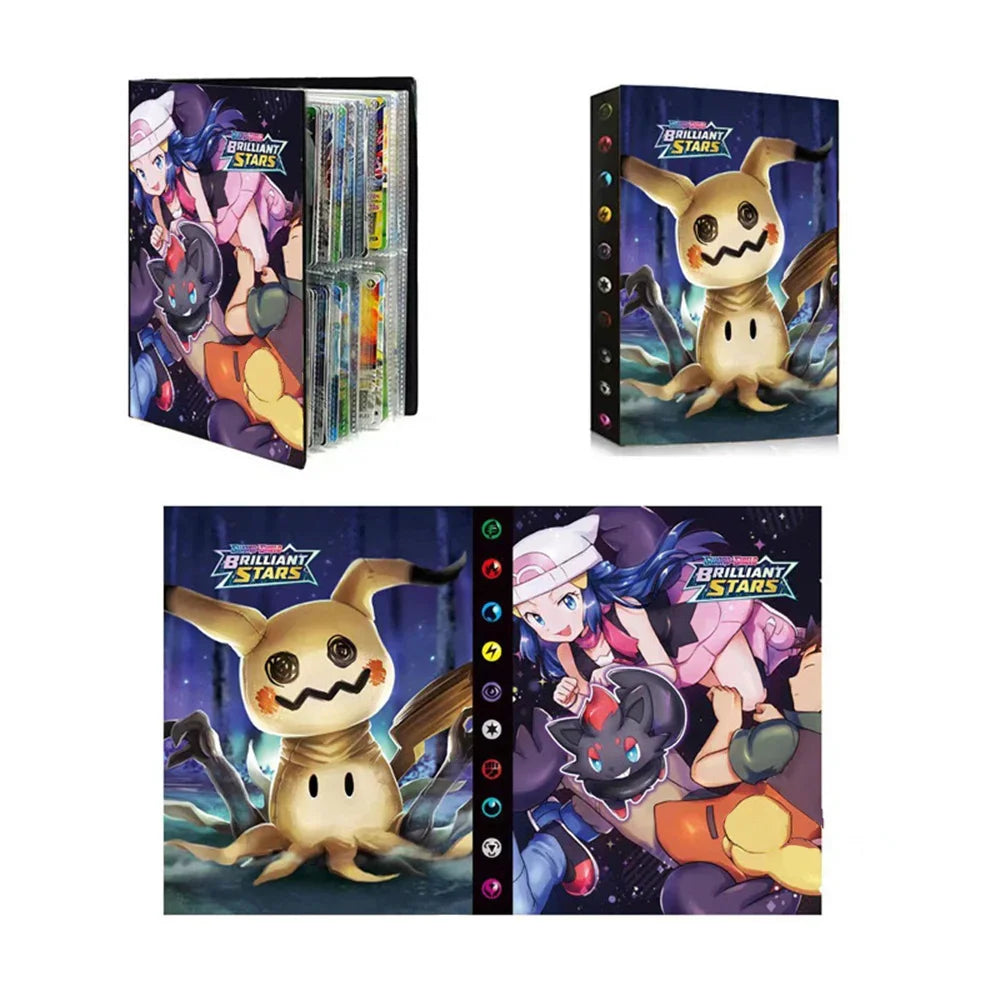Karte Album Charizard 240/432Pcs Buch Karte Brief Eevee Halter Binder Anime Karten Protector Notebook