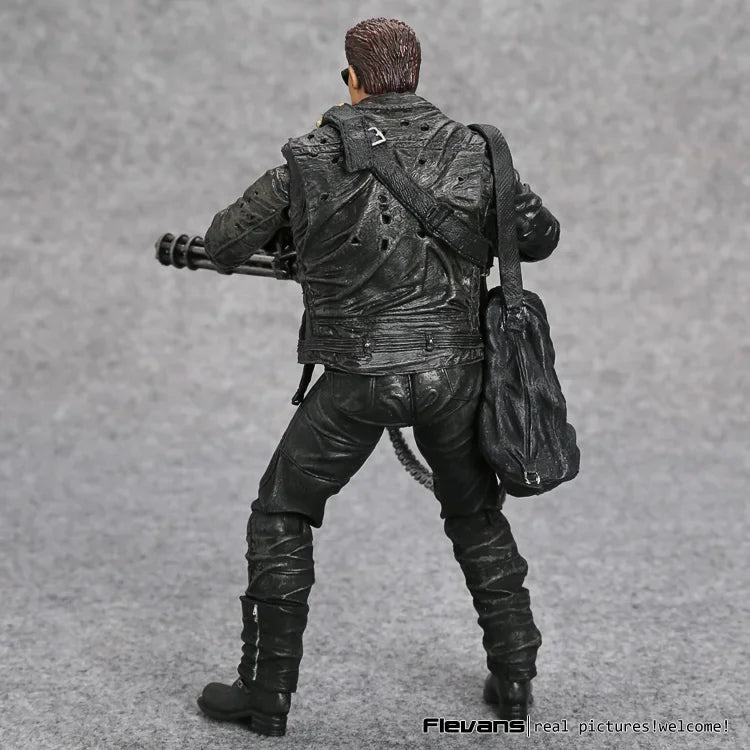 NECA Terminator 2 Arnold Schwarzenegger PVC Actionfigur Sammlermodell Spielzeug 7" 18cm