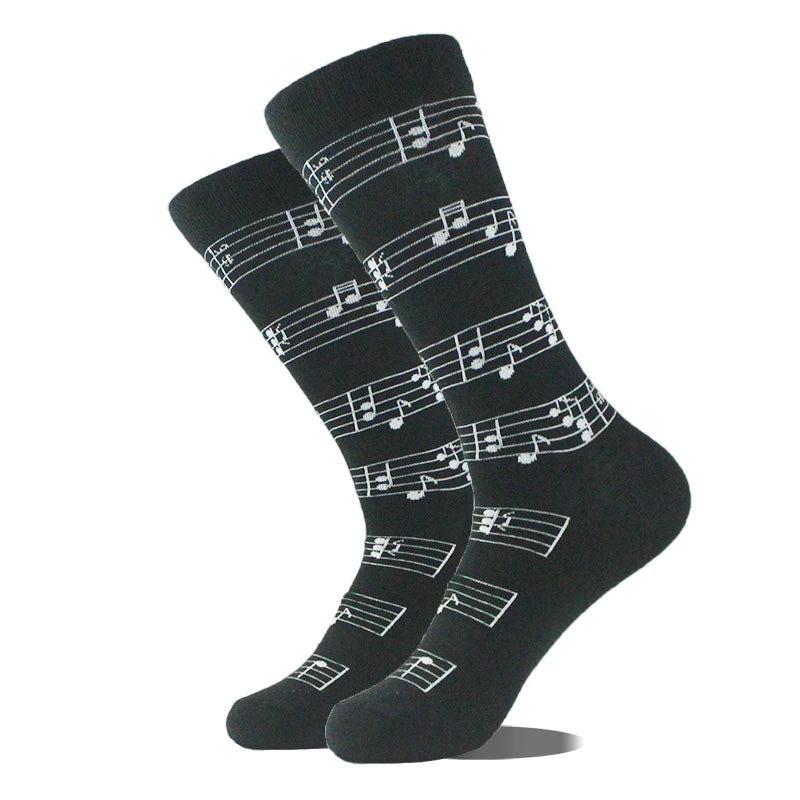 Design Ente Lustige Socken Männer Glücklich Musik Bier Zahn Panda Pinguin