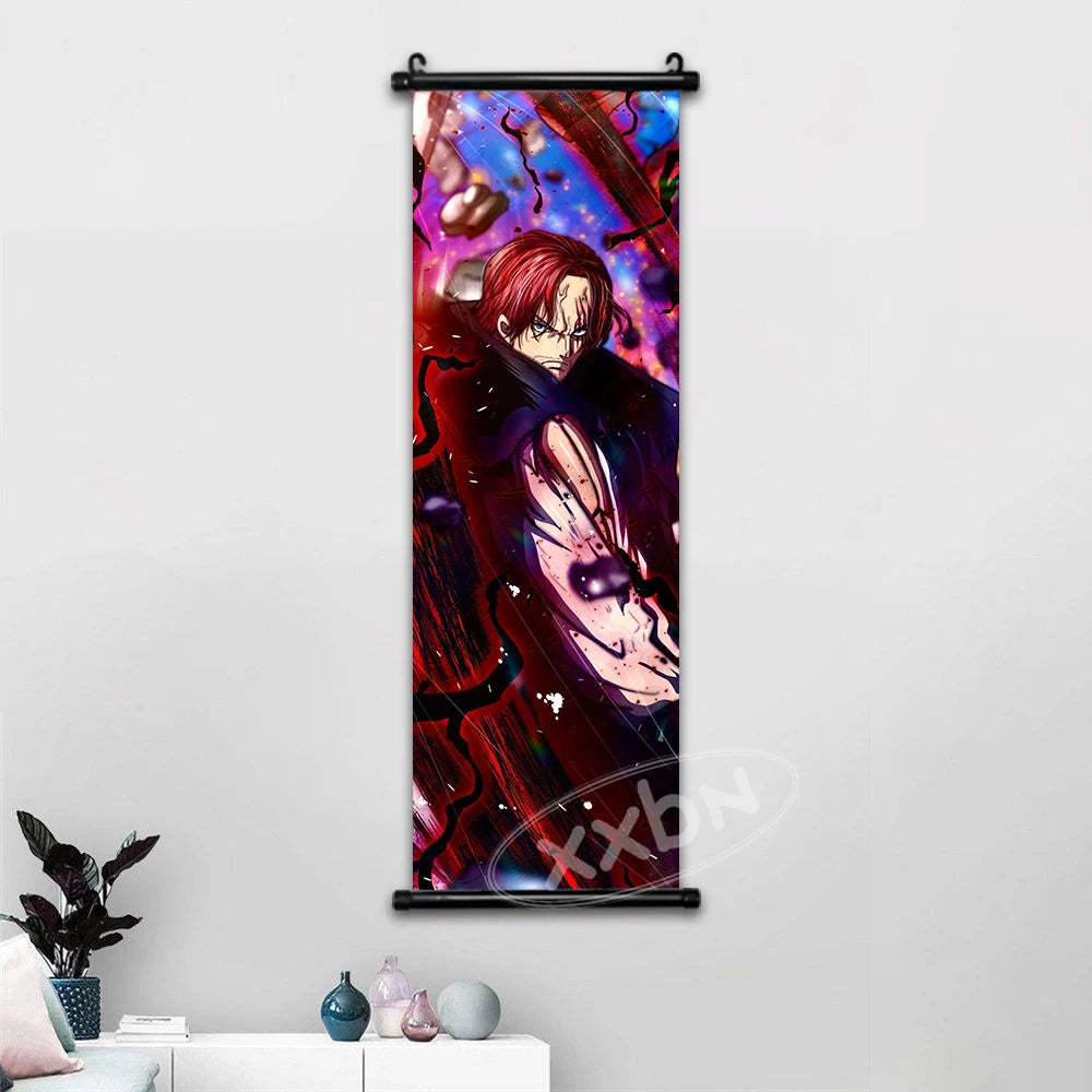 One Piece Anime Wall Art Interior Canvas Prints Zoro Painting Luffy Gear 5 Poster