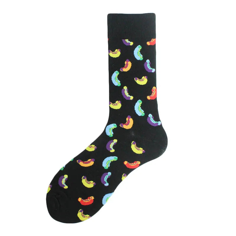 Happy Design Lustige Socken Schaf Bier Dinosaurier Muster