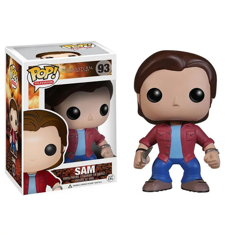 Funko POP TV Supernatural Figures - Sam, Dean, Castiel & Crowley | Hot Topic Exclusive Vinyl Collectibles