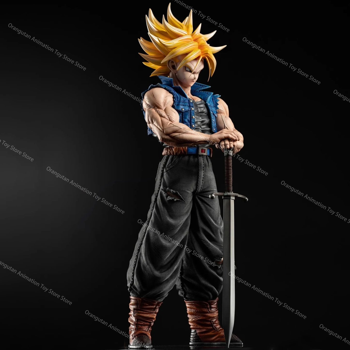 Dragon Ball Z Future Trunks 25CM Actionfigur – PVC Sammlerstatue Modell Spielzeug Geschenk