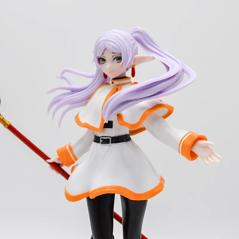 21 cm große Frieren: Beyond Journey's End Frieren Anime-Figur – PVC-Actionfigur und Sammlerpuppe