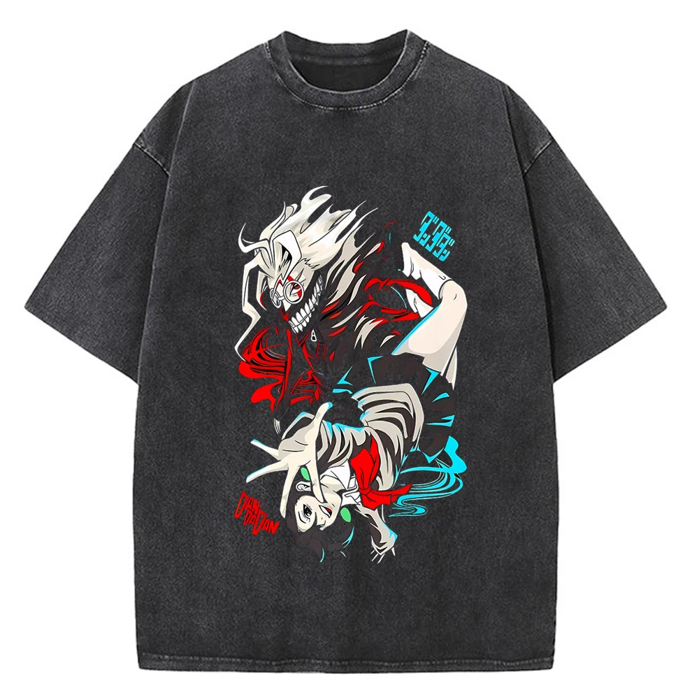 Dandadan Okarun Anime T-Shirt – Aesthetic Fashion Cotton Tee for Men