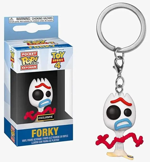 Funko POP Toy Story 4 Figuren – Forky, Slinky Dog, Woody, Buzz Lightyear und Alien-Schlüsselanhänger | Actionfiguren-Sammlung und Kindergeschenk