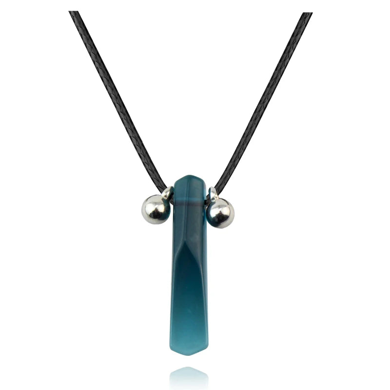 Hokage Tsunade Jade Pendant – Uzumaki Gemstone Charm Necklace, Anime Cosplay Jewelry Prop