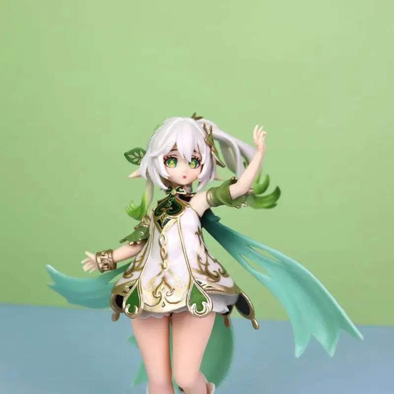 Genshin Impact Figur Nahida 19CM PVC Anime Lesser Lord Kusanali Modell Spielzeugsammlung Actionfiguren