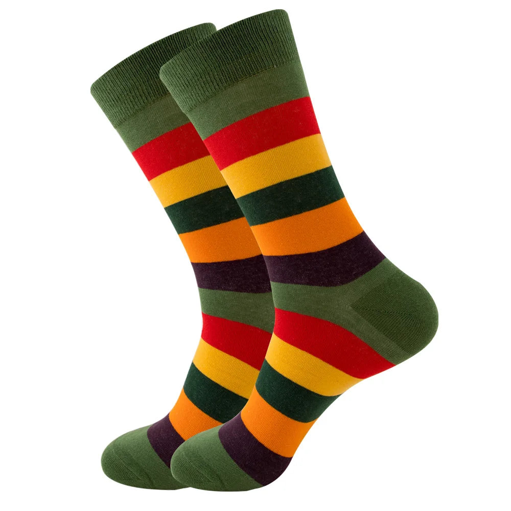 Neuartige Cartoon-Socke aus gekämmter Baumwolle, lustige Crew-Hip-Hop-Socken, dicke lange Socken