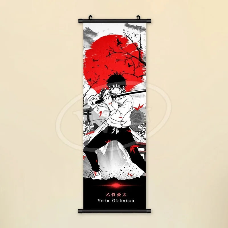 Anime J-Jujutsu Kaisen Character Gojo Satoru Room Home Decoration Painting Decor