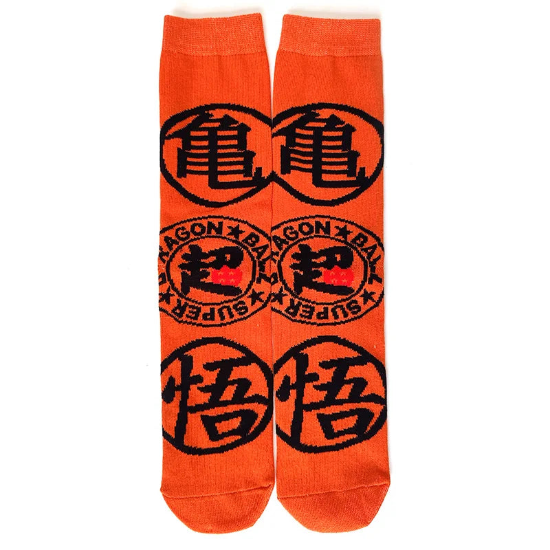 Socken mit Anime-Cartoon-Charakteren für Herren – Cosplay-Skateboard-Stil