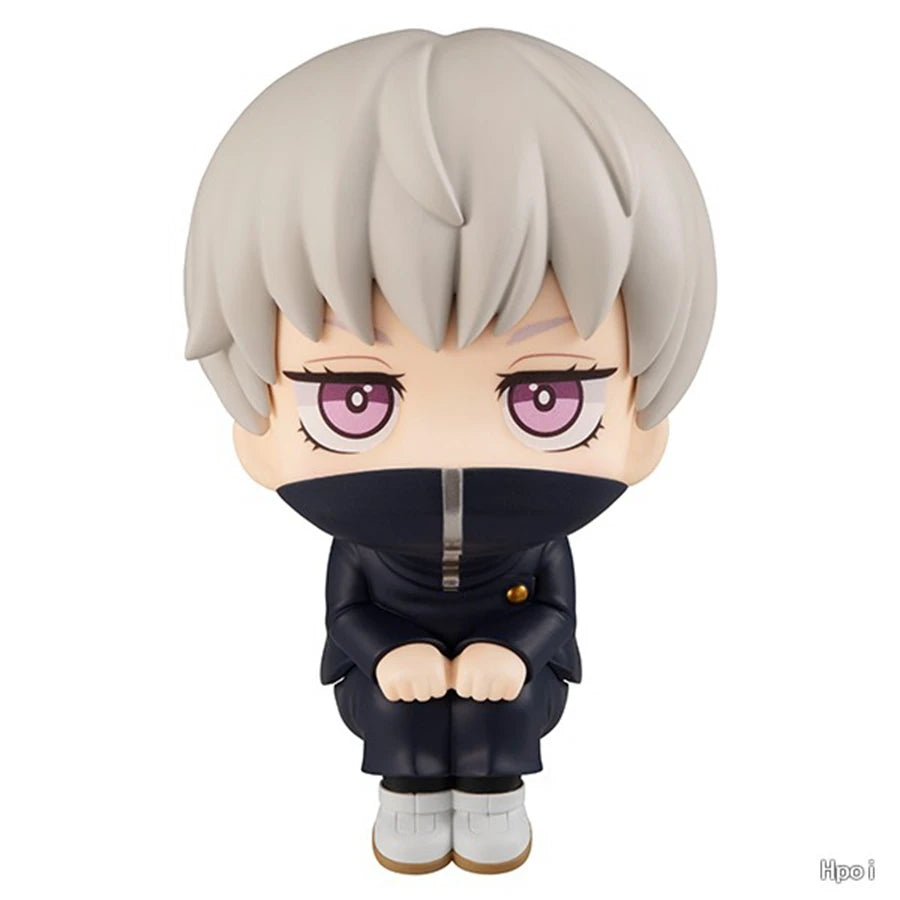 10 cm große Jujutsu Kaisen Look Up Q-Version-Figuren – Gojo, Geto, Toji und Yuta