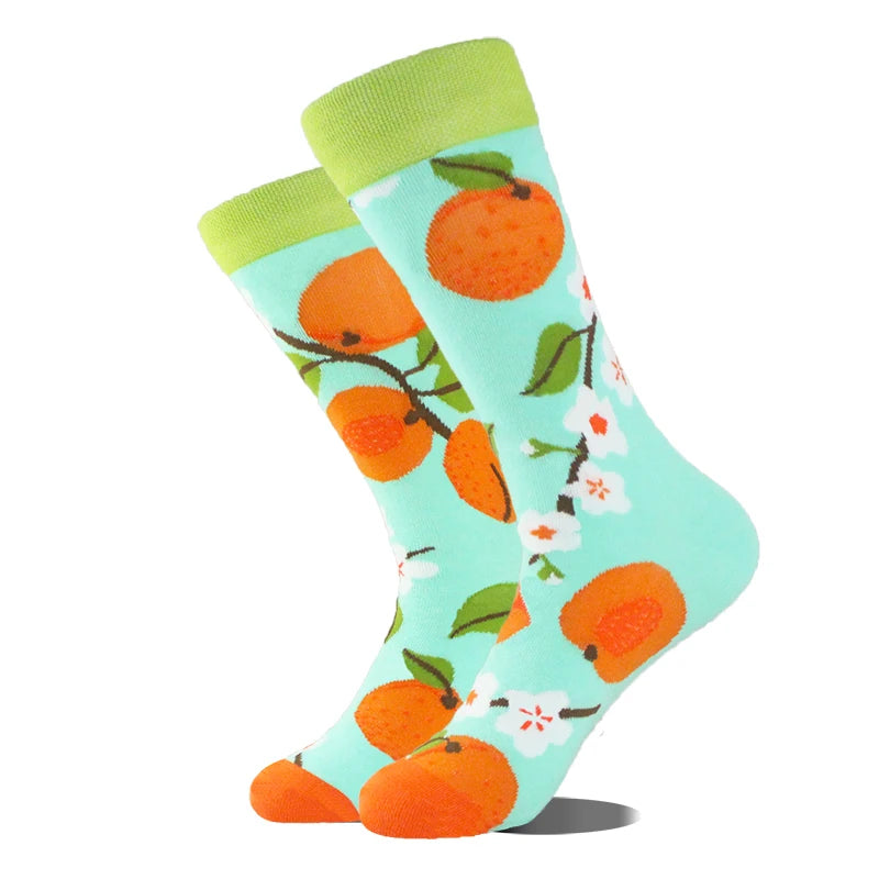 AB Happy Cotton Chaussettes amusantes Panda Duck Crazy Design Sokken