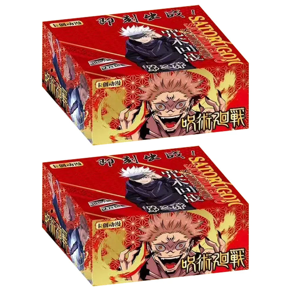 New Jujutsu Kaisen Collection Cards Japanese Anime Booster Box