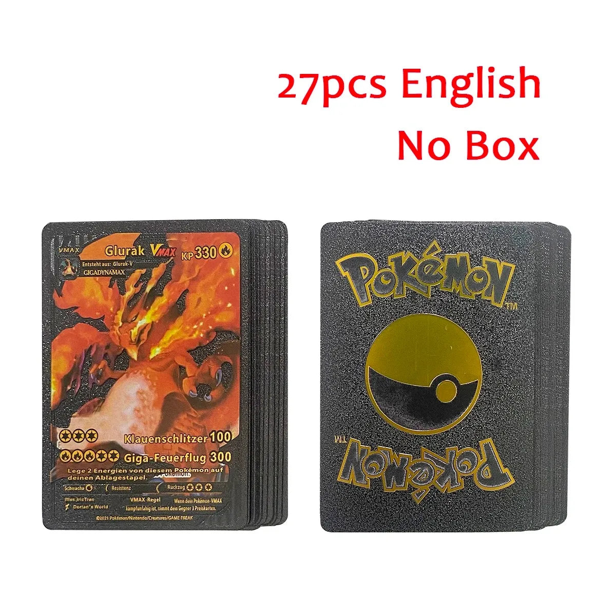 27–110 Stück Pokemon-Karten, Sammelkartenspielzeug