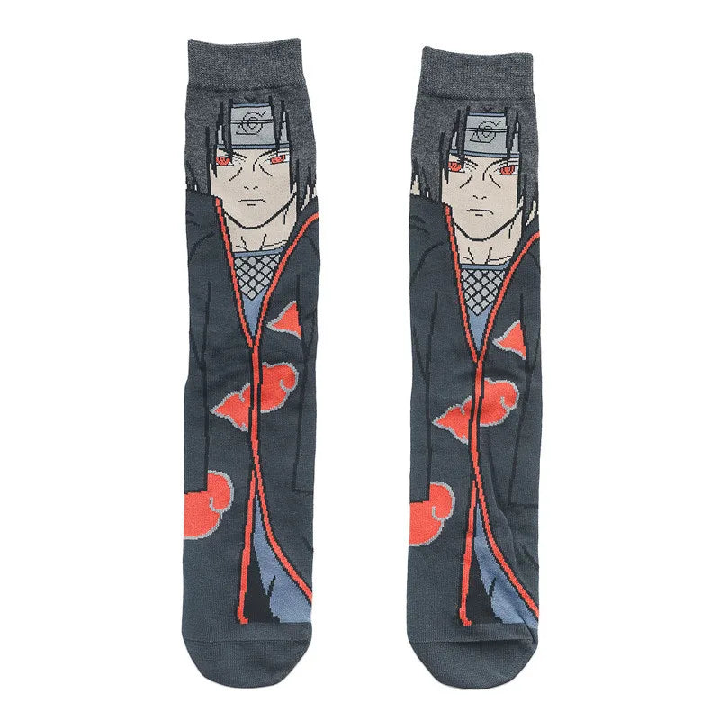 Socken mit Anime-Cartoon-Charakteren für Herren – Cosplay-Skateboard-Stil