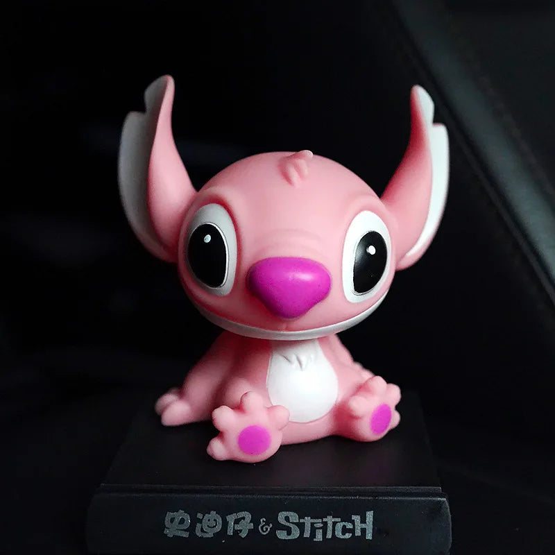 Figurine articulée Disney Lilo & Stitch – Figurine d'action en PVC pour décoration de voiture et d'intérieur de voiture