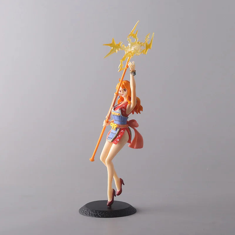 One Piece Nami 23CM Anime Figur – PVC Sammlermodell Puppe & Actionspielzeug Geschenk