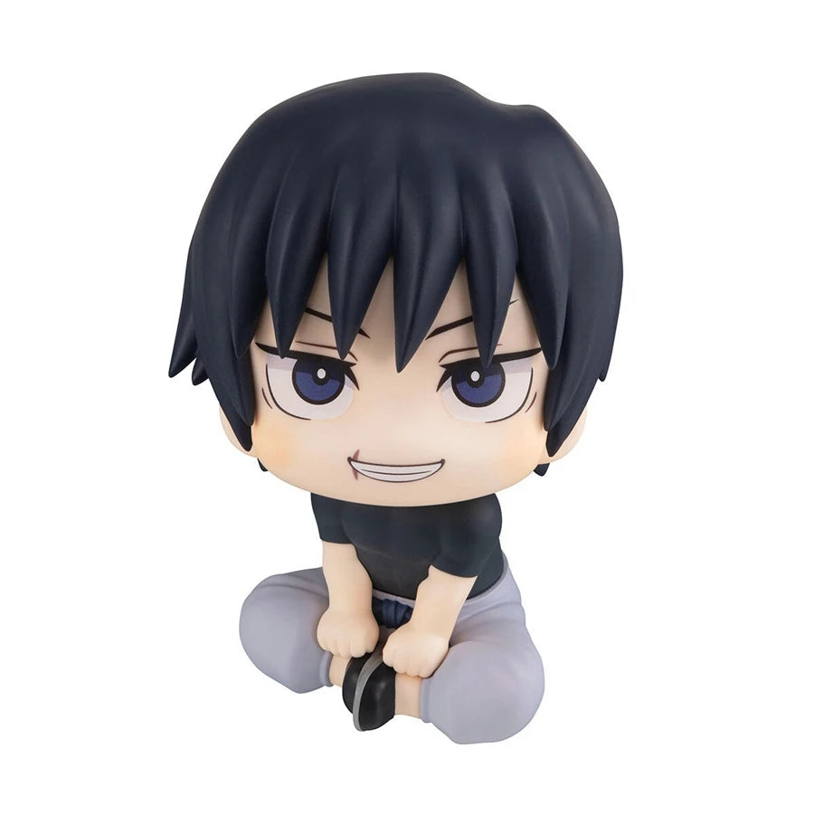 10 cm große Jujutsu Kaisen Look Up Q-Version-Figuren – Gojo, Geto, Toji und Yuta