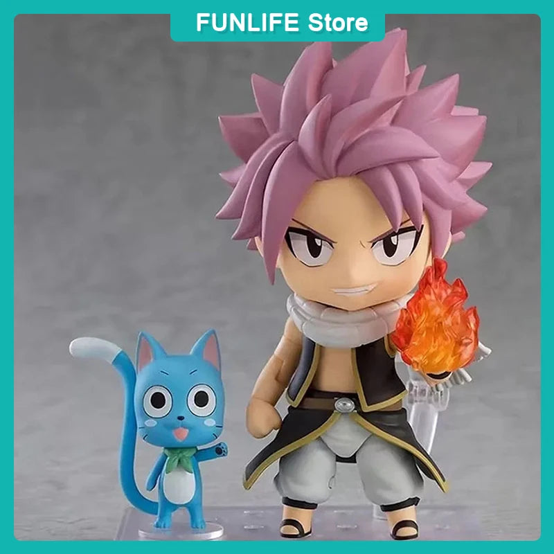 10 cm große Q-Version Fairy Tail Nendoroid Natsu Actionfigur