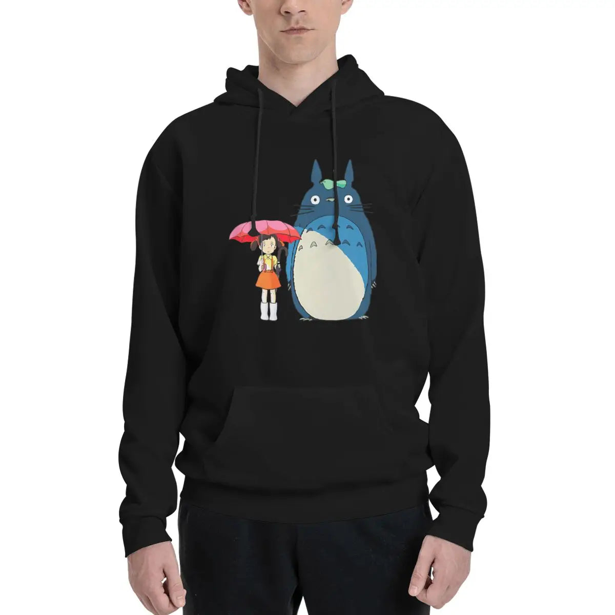 Give Me Your Ghiblis Anime Oversized Hoodie – Gemütlicher Pullover für Männer