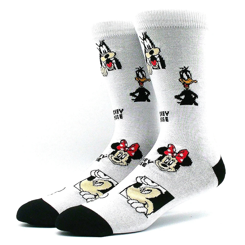 1 Pair New Anime Movie Socks – Cotton Crew, Role-Playing Calf Socks