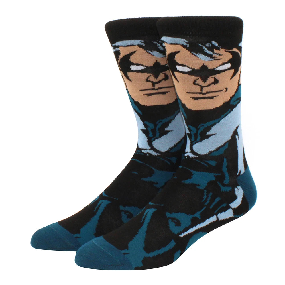 1 Pair New Anime Movie Socks – Cotton Crew, Role-Playing Calf Socks
