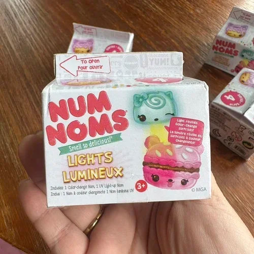 Numnoms Lipgloss Stamp Smell So Delicious Snow Cones Toy Model Anime Figures Collect Ornaments