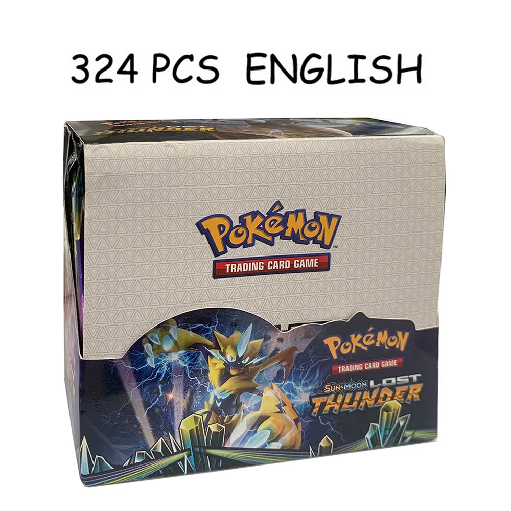324/360 PCS Pokemon Karten 151 Surging Sparks Stellar Crown Deck Box Pikachu Englisch Karte Spielzeug