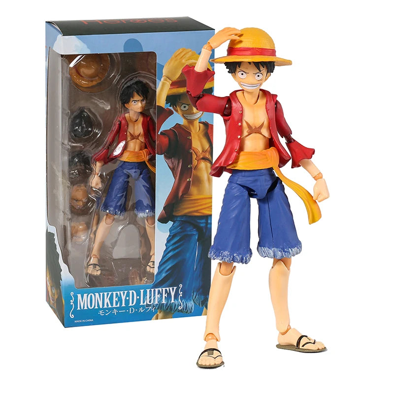Lot de 8 figurines Shichibukai One Piece – Donquixote Doflamingo, Marshall D. Teach, Dracule Mihawk et Bartholomew - Modèle de jouet à offrir