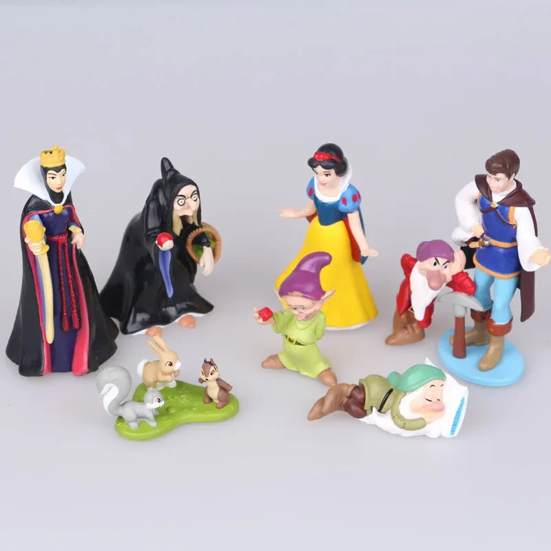 8-teiliges Disney-Figurenmodell „Schneewittchen und die sieben Zwerge“