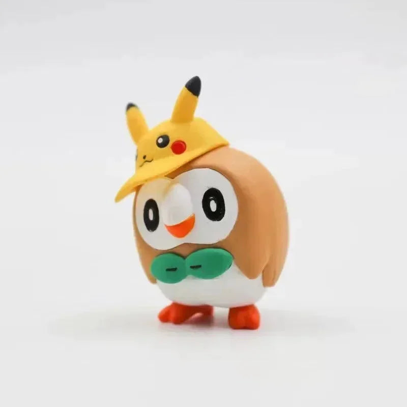 Pokemon Anime Echte Gashapon Kapsel Spielzeug Figur Pikachu Action Figuren Modell Ornamente