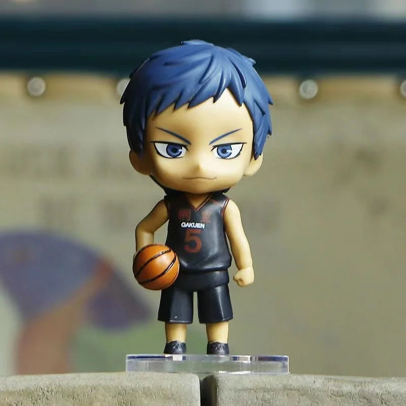 Figurine de basket-ball de Kuroko – Kuroko Tetsuya et Kagami Taiga en PVC et collection d'équipe