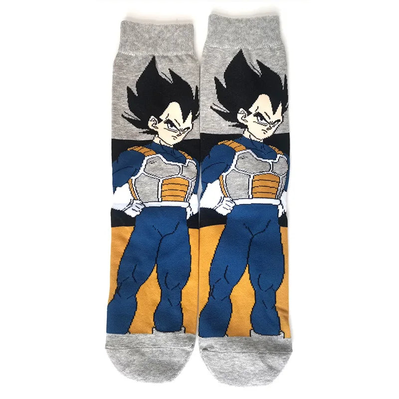 Socken mit Anime-Cartoon-Charakteren für Herren – Cosplay-Skateboard-Stil