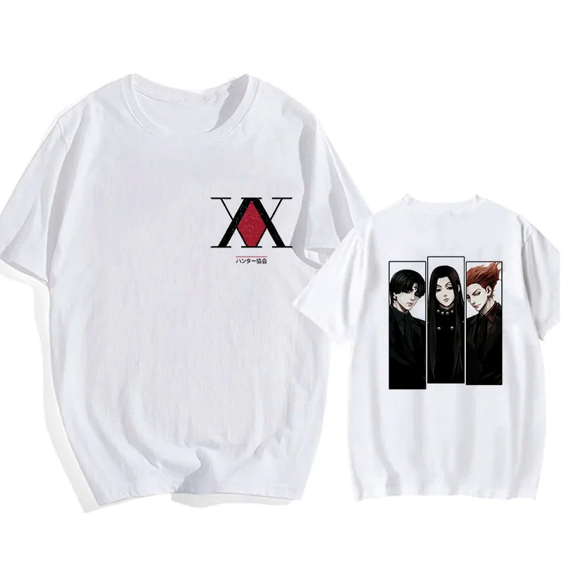 Kawaii Hisoka & Killua T-Shirt Hunter X Hunter Devil Eye Cartoon Anime Tee